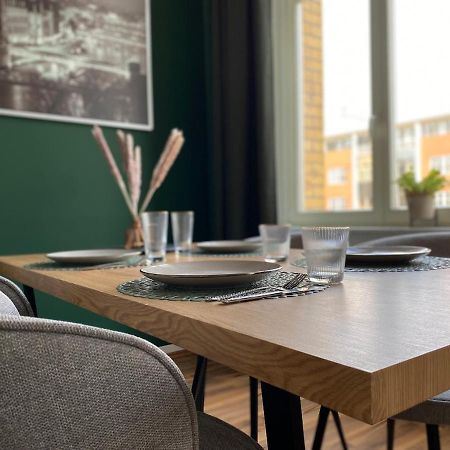 Stilvolles Loft Mit Kostenlosem Fahrrad Magdeburg Eksteriør bilde