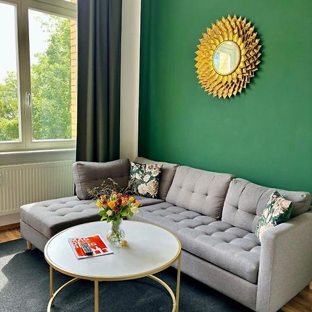 Stilvolles Loft Mit Kostenlosem Fahrrad Magdeburg Eksteriør bilde