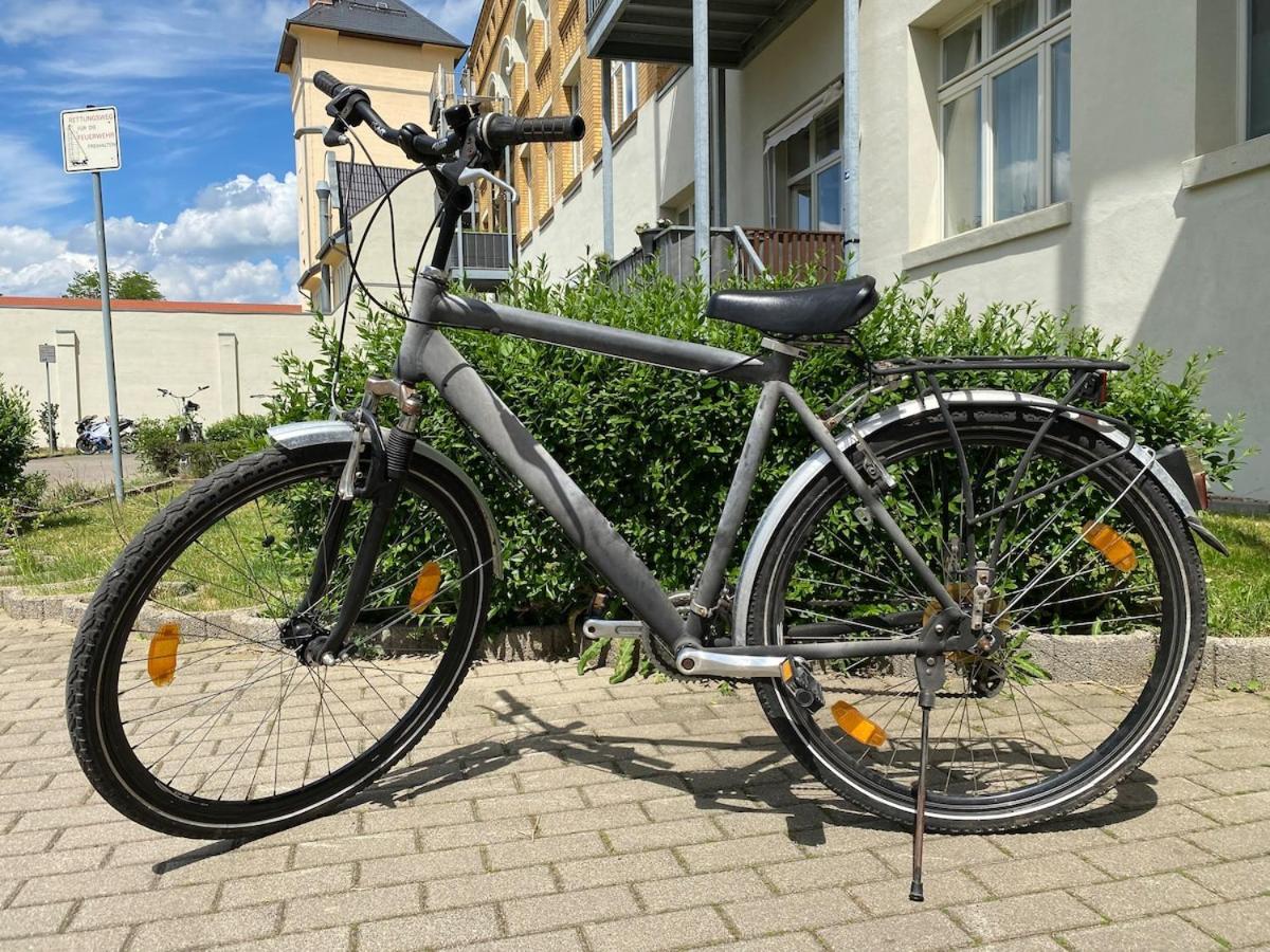 Stilvolles Loft Mit Kostenlosem Fahrrad Magdeburg Eksteriør bilde